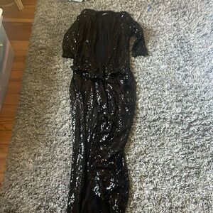 Awesome sparkle black dress